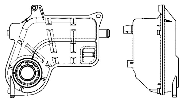 MAHLE Ekspansionsbeholder, kølevæske crt25000s for CUPRA