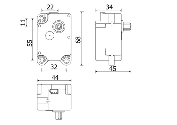 MAHLE Servomotor, blandingsklap AA 71 000P for VOLVO FORD LAND ROVER