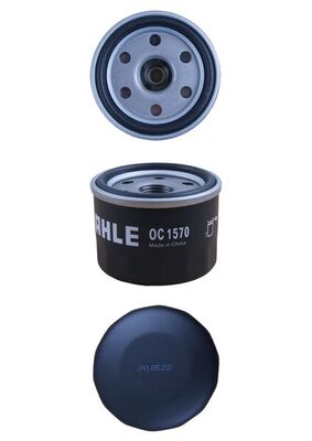MAHLE Oliefilter oc1570 Påskruet 58mm 3/4-16UNF-2B for SUZUKI
