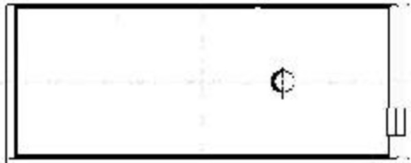 MAHLE Plejllejesæt 011ps18724000 for OPEL