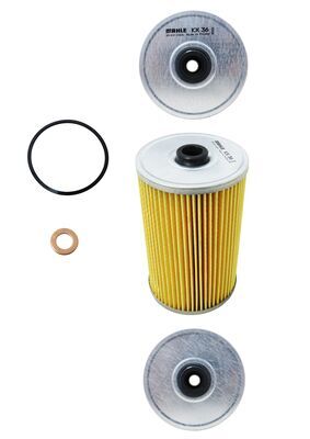 MAHLE kx36d for VOLVO ROVER IVECO FIAT RENAULT TRUCKS VM FORD GMC STEYR MERCEDES-BENZ TALBOT ISUZU MAN RENAULT MWM