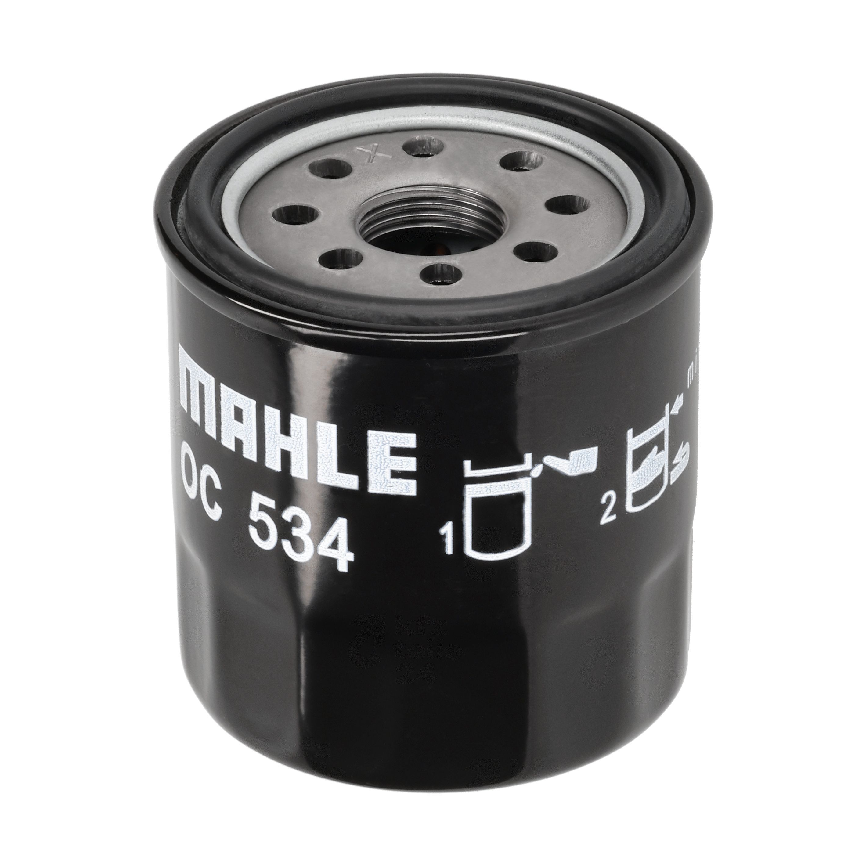 MAHLE Oliefilter oc534 Påskruet 76,5mm 3/4-16UNF-2B for FORD GENERAL MOTORS KAWASAKI DAIHATSU TOYOTA PEUGEOT CHERY KARRY LEXUS MAZDA SUZUKI