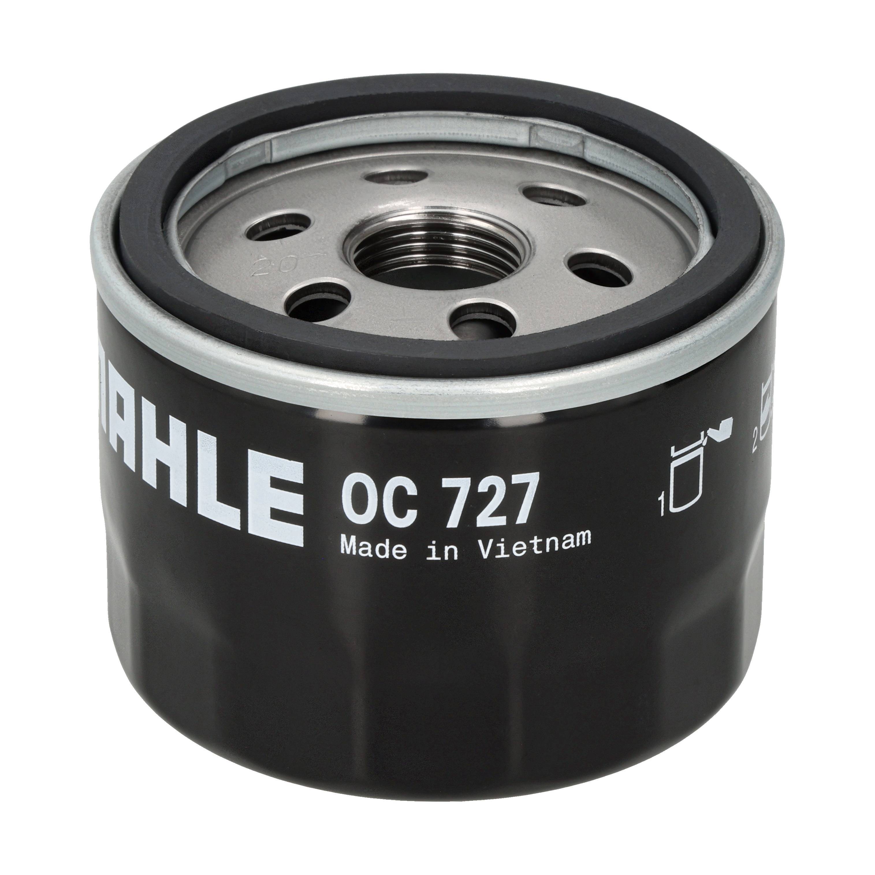 KNECHT Oliefilter OC 727 Påskruet 50mm M20x1.5-6H for OPEL JEEP VAUXHALL SMART FIAT NISSAN DACIA RENAULT SUZUKI