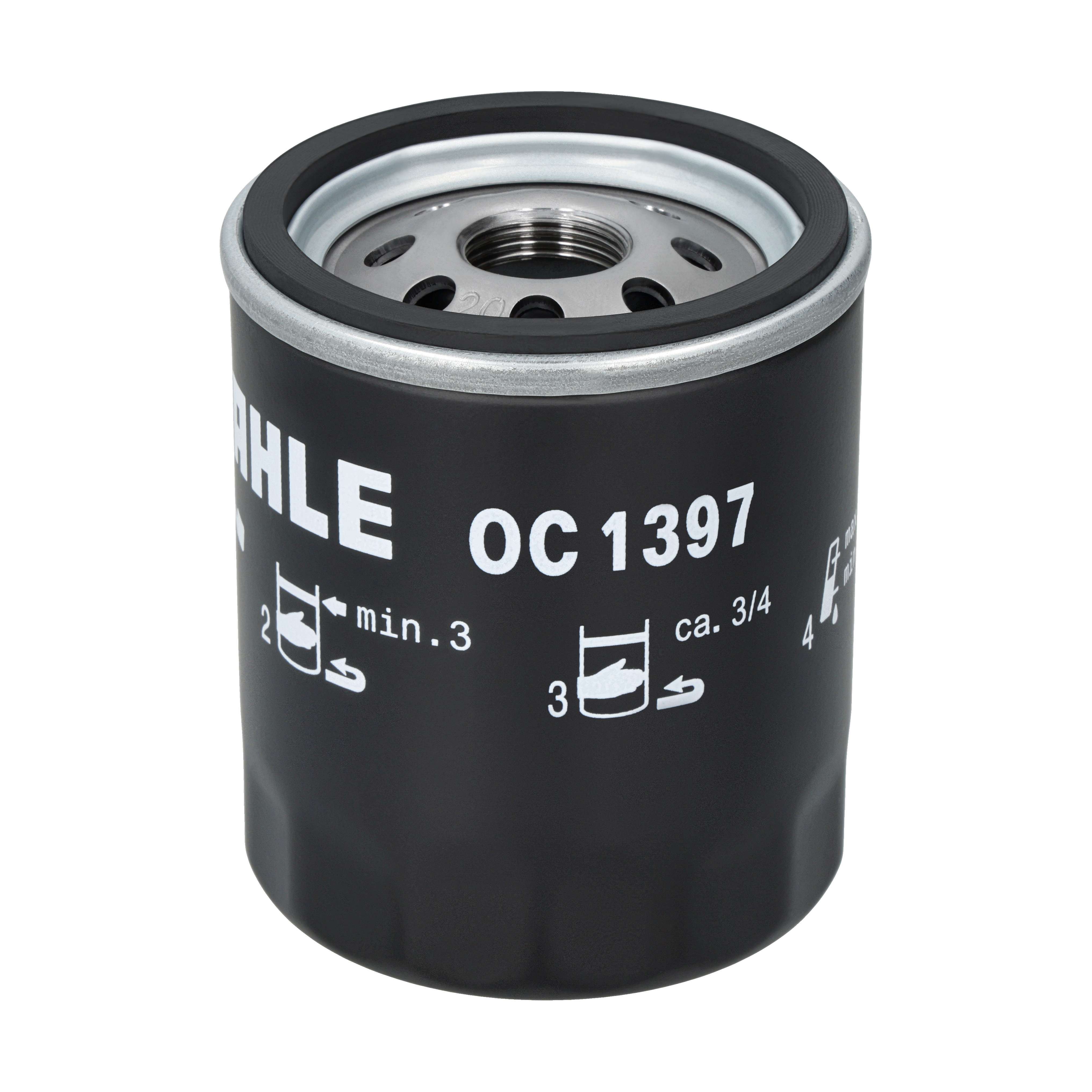 MAHLE Oliefilter oc1397 Påskruet 94mm M20x1.5-6H for JEEP VAUXHALL TOYOTA