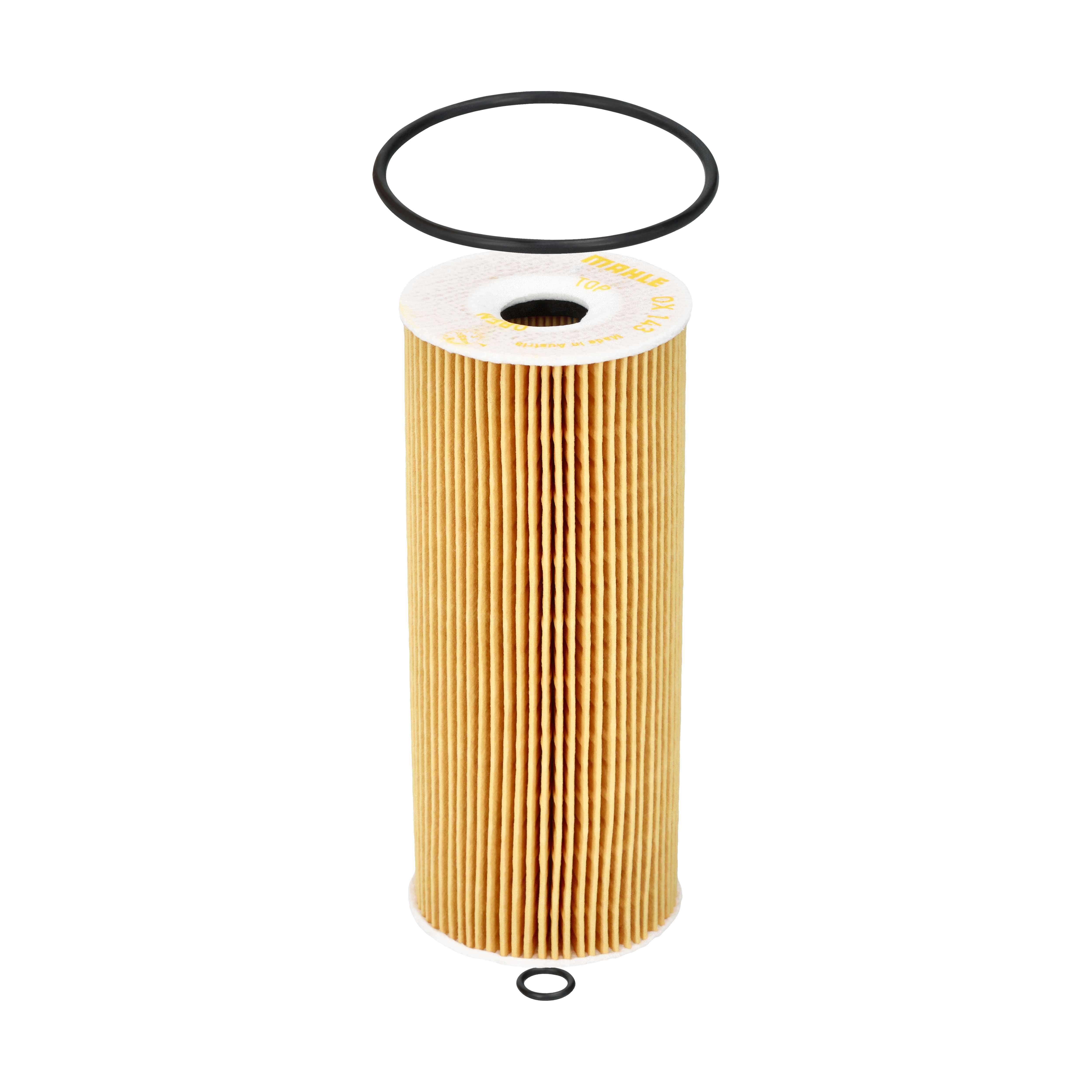 MAHLE Oliefilter ox143d Filterindsats diameter_mm_200|Diameter [mm]|65 height_mm_209|Højde [mm]|153 net_weight_g_3852|Nettogvægt [g]|104 net_weight_