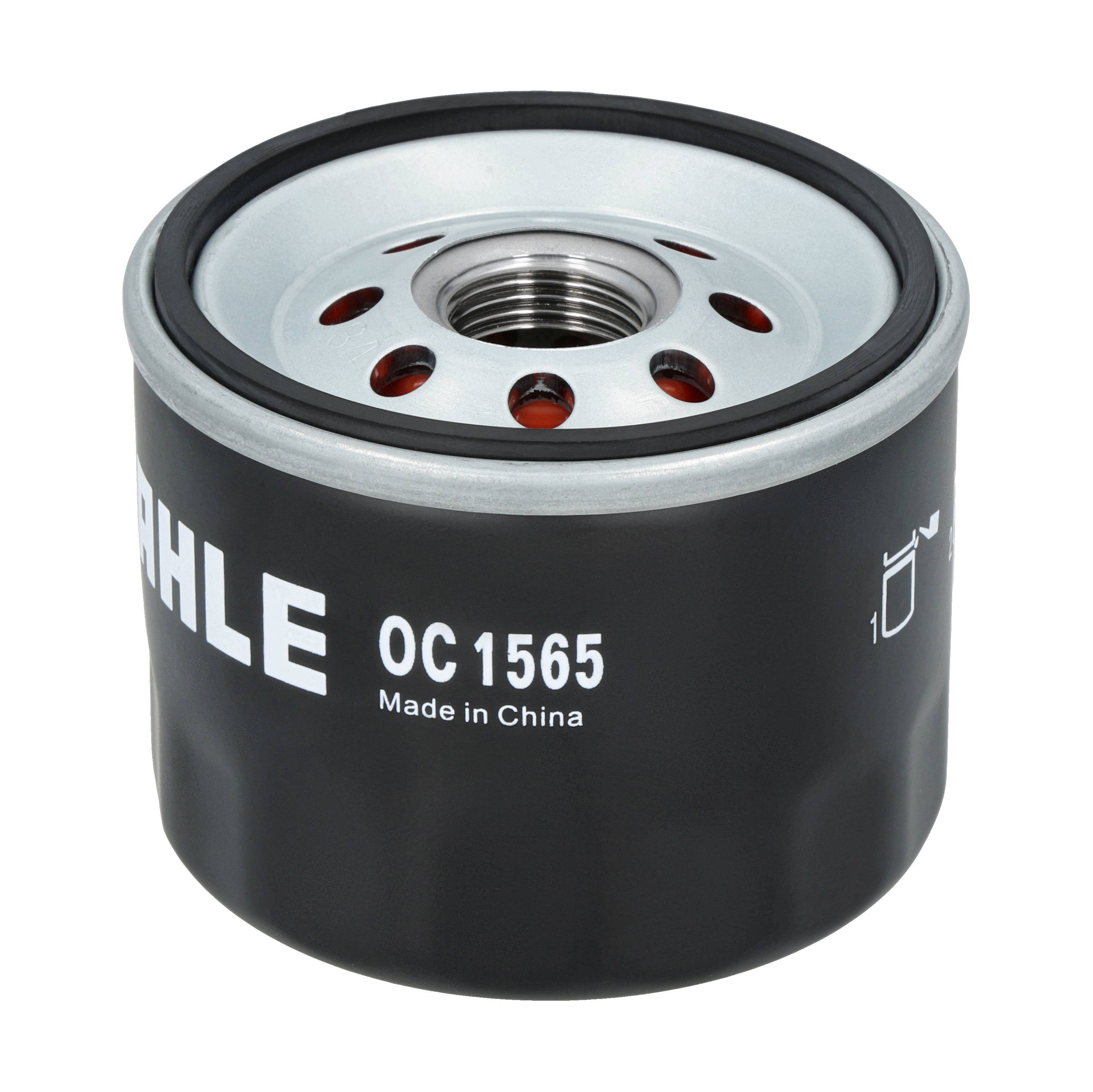 MAHLE Oliefilter OC 1565 Påskruet 63mm 3/4-16UNF-2B for FORD