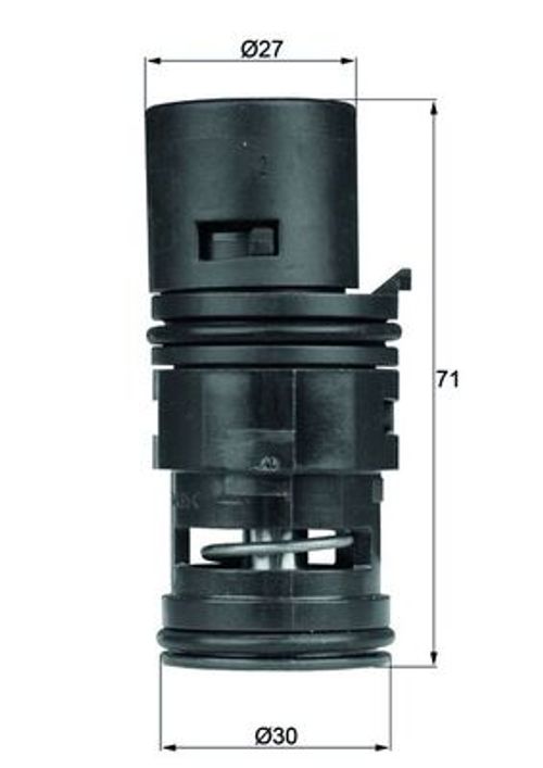 Produktbillede for Termostat, oliekøling