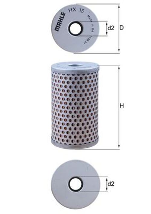 Produktbillede for Hydraulikfilter, styretøj
