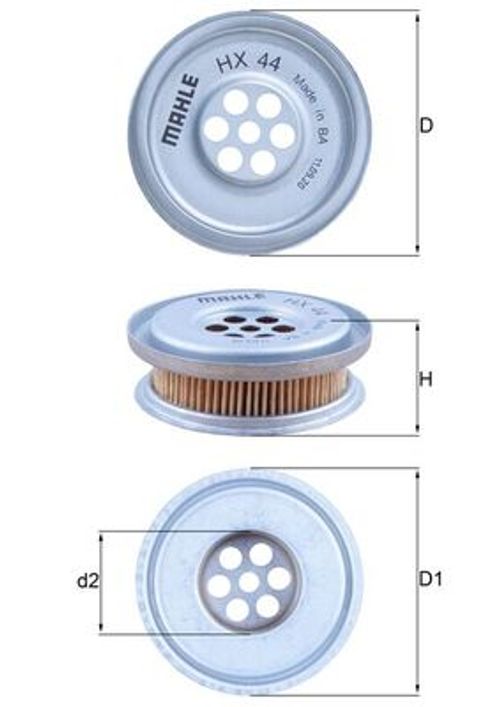 Produktbillede for Hydraulikfilter, styretøj