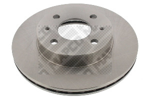 MAPCO Bremseskive 15517 foraksel ventileret 240mm 18mm for NISSAN