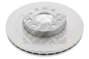 MAPCO Bremseskive 25830c foraksel ventileret 288mm 25mm for VAG VW