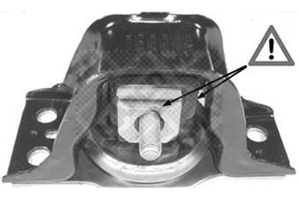MAPCO Motorophæng 36275 højre for NISSAN RENAULT