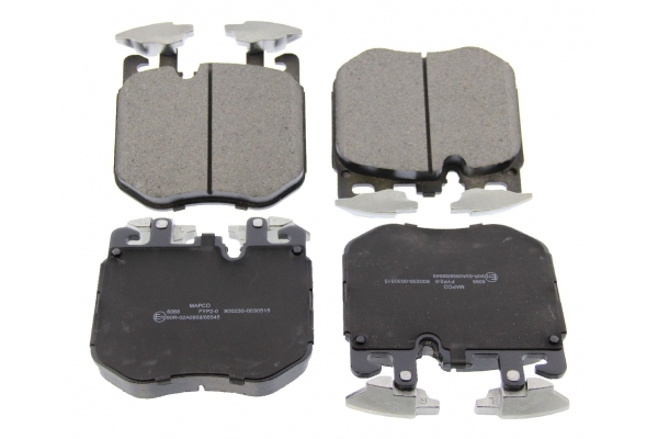 MAPCO Bremseklodser 6068 foraksel for BMW
