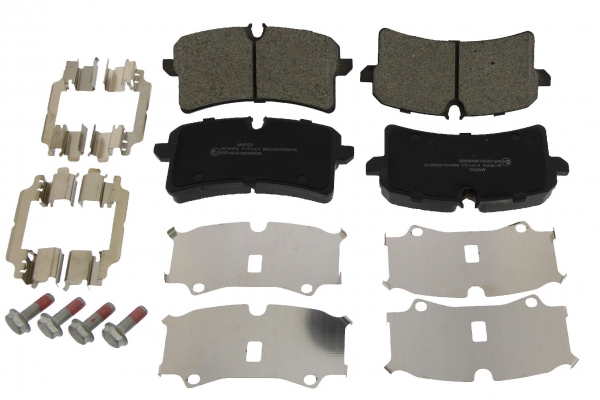 MAPCO Bremseklodser 6078hps bagaksel for PORSCHE