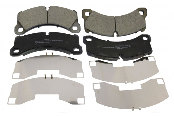 MAPCO Bremseklodser 6077hps foraksel for PORSCHE