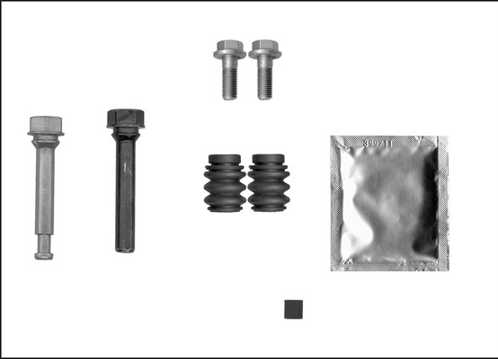MAPCO glidersæt, bremsekaliper 146012 for OPEL