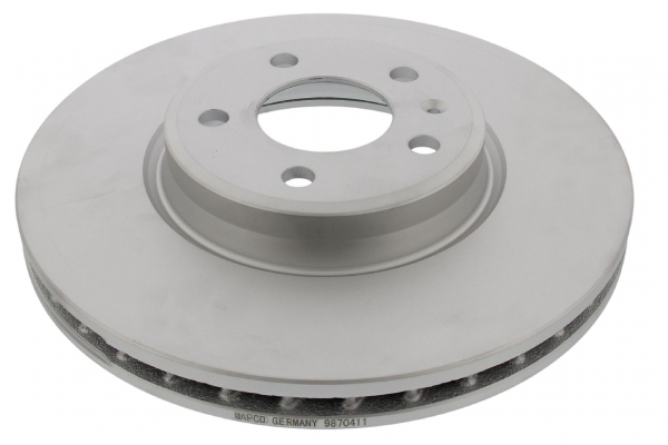 MAPCO Bremseskive 25861c foraksel ventileret 318mm 30mm for SEAT VAG AUDI