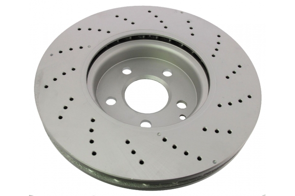 MAPCO Bremseskive 45808c foraksel perforeret 322mm 32mm for MERCEDES-BENZ
