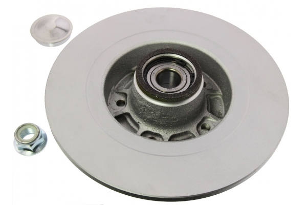 MAPCO Bremseskive 15016c bagaksel fuld 270mm 10mm for RENAULT