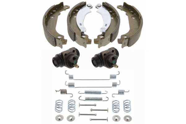 MAPCO Bremsebakkesæt 9750 bagaksel for PEUGEOT FORD FIAT RENAULT