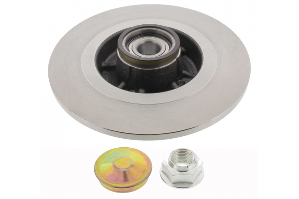 MAPCO Bremseskive 15137 bagaksel fuld 274mm 11mm for RENAULT