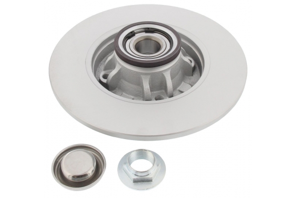 MAPCO Bremseskive 15341c bagaksel fuld 249mm 9mm for PEUGEOT