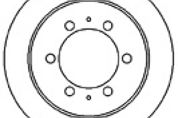 MAPCO Bremseskive 15582 bagaksel fuld 299mm 10mm for DAEWOO SSANGYONG