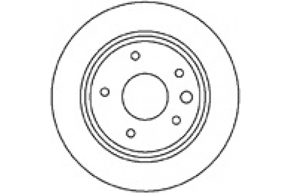 MAPCO Bremseskive 15640 bagaksel ventileret 305mm 20mm for JAGUAR