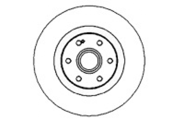 MAPCO Bremseskive 15970 foraksel ventileret 287mm 22mm for VOLVO