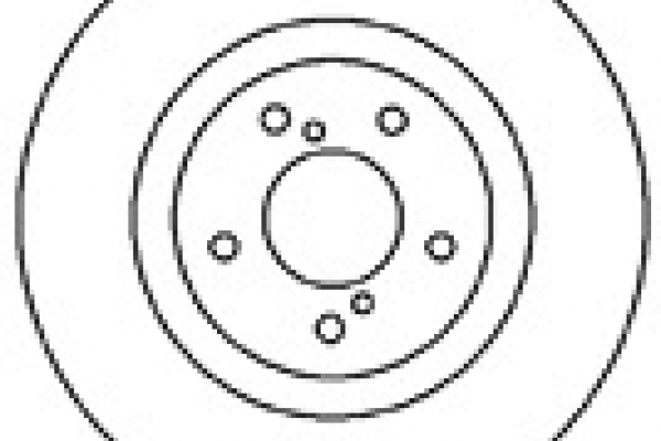 MAPCO Bremseskive 25584 foraksel ventileret 294mm 24mm for SUBARU