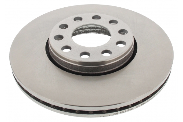 MAPCO Bremseskive 25870 foraksel ventileret 288mm 25mm for VAG