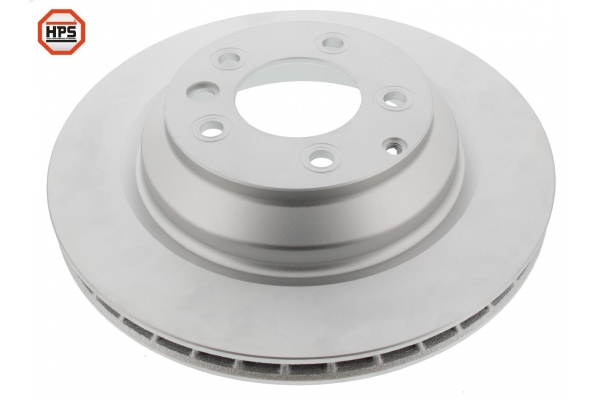 MAPCO Bremseskive 25956hps bagaksel ventileret 358mm 28mm for PORSCHE VAG