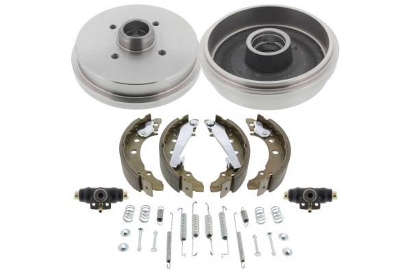 MAPCO Bremsesæt, trommelbremser 357081 bagaksel for VW VAG SKODA SEAT AUDI VW (FAW)