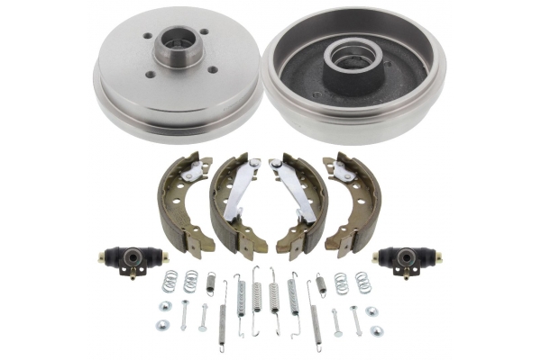MAPCO Bremsesæt, trommelbremser 357083 bagaksel for VAG VW SEAT AUDI VW (FAW)