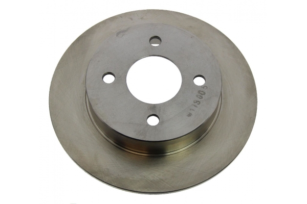 MAPCO Bremseskive 45503 bagaksel fuld 240mm 7mm for NISSAN