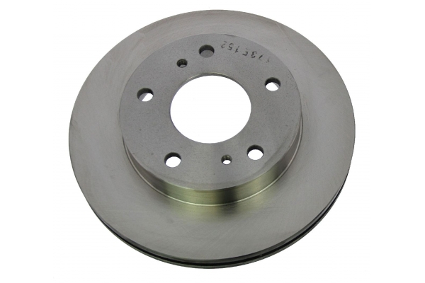 MAPCO Bremseskive 45504 foraksel ventileret 250mm 22mm for NISSAN