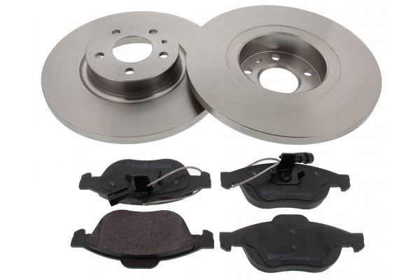 MAPCO Bremsesæt, skivebremser 47015 foraksel 281mm 15mm for LANCIA ALFA ROMEO FIAT