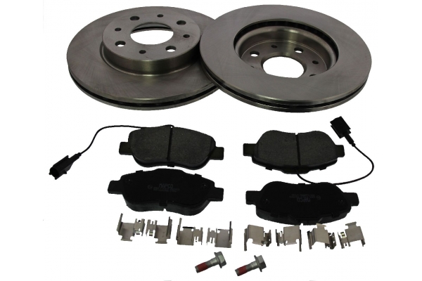 MAPCO Bremsesæt, skivebremser 47019 foraksel indvendig ventileret 240mm 20mm for FORD FIAT