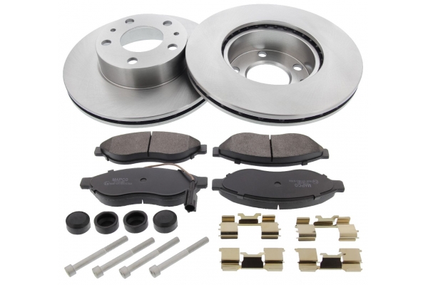 MAPCO Bremsesæt, skivebremser 47037 foraksel ventileret 280mm 19,1mm for PEUGEOT CITROËN FIAT