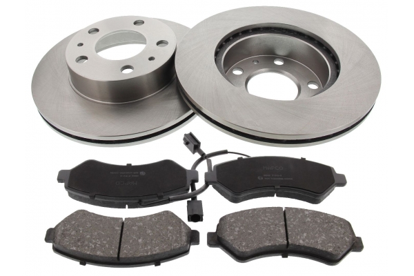 MAPCO Bremsesæt, skivebremser 47038 foraksel ventileret 300mm 19,1mm for CITROËN PEUGEOT FIAT