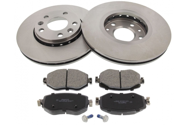 MAPCO Bremsesæt, skivebremser 47127 foraksel ventileret 280mm 24mm for DACIA NISSAN RENAULT