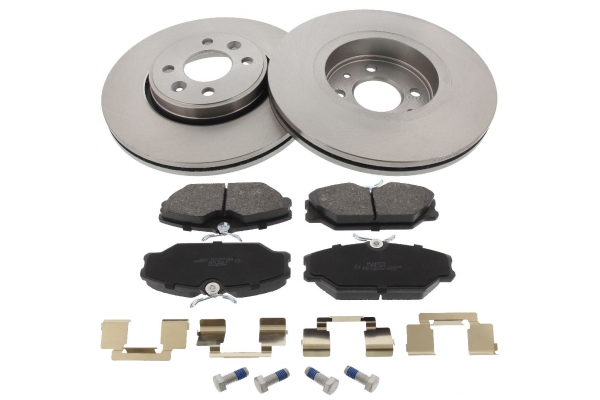 MAPCO Bremsesæt, skivebremser 47160 foraksel ventileret 280mm 24mm for MG RENAULT DACIA