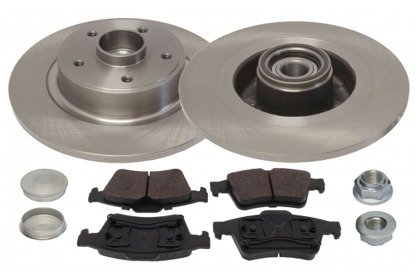 MAPCO Bremsesæt, skivebremser 47168 bagaksel fuld 274mm 11mm for VAUXHALL NISSAN RENAULT