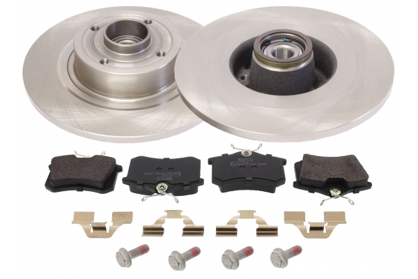 MAPCO Bremsesæt, skivebremser 47171 bagaksel fuld 270mm 10mm for DS FORD OPEL PEUGEOT VW SEAT AUDI LANCIA FIAT RENAULT RENAULT TRUCKS SKODA