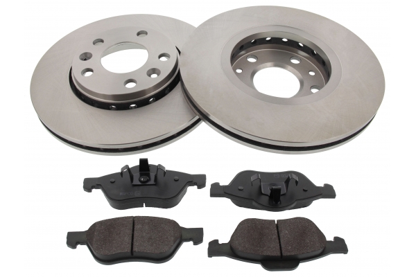 MAPCO Bremsesæt, skivebremser 47176 foraksel ventileret 280mm 24mm for DACIA NISSAN RENAULT