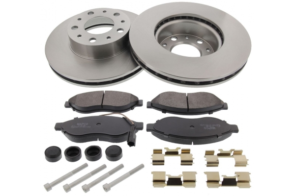 MAPCO Bremsesæt, skivebremser 47332 foraksel ventileret 280mm 28mm for CITROËN PEUGEOT FIAT OPEL