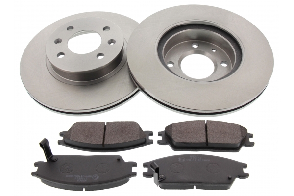 MAPCO Bremsesæt, skivebremser 47514 foraksel ventileret 256mm 19mm for HYUNDAI