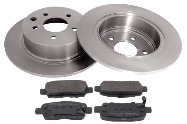 MAPCO Bremsesæt, skivebremser 47525 bagaksel fuld 292mm 14,3mm for DONGFENG NISSAN RENAULT NISSAN (DFAC)