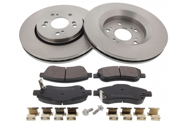 MAPCO Bremsesæt, skivebremser 47526 foraksel ventileret 293mm 28mm for HONDA