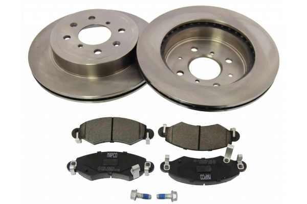 MAPCO Bremsesæt, skivebremser 47540 foraksel ventileret 253mm 17mm for VAUXHALL OPEL SUZUKI